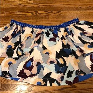 floral off the shoulder top